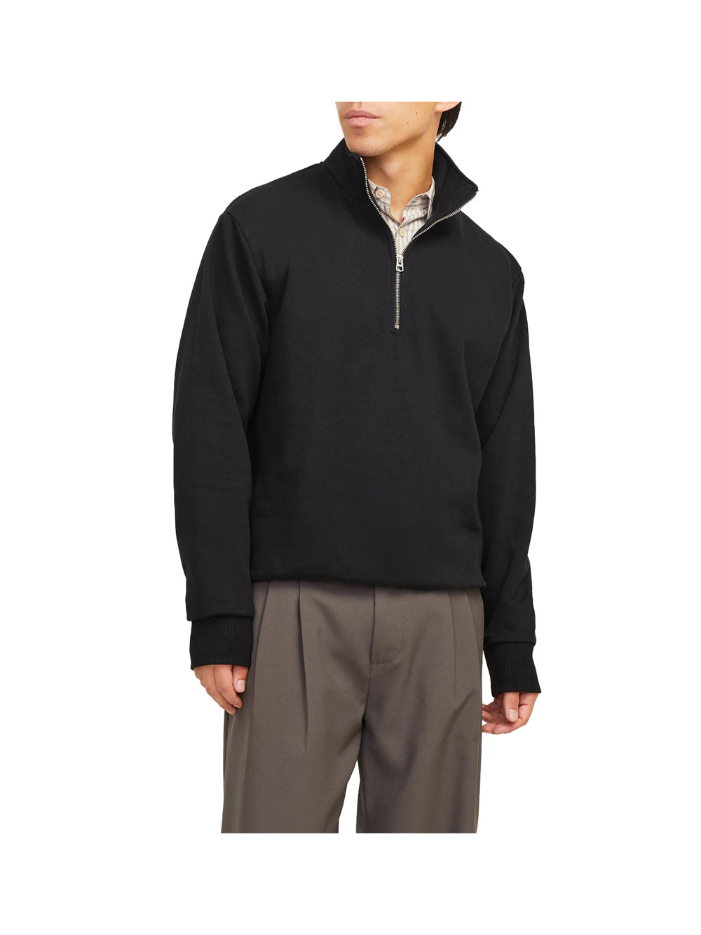 JACK&JONES STOCK Maglione Nero Nero