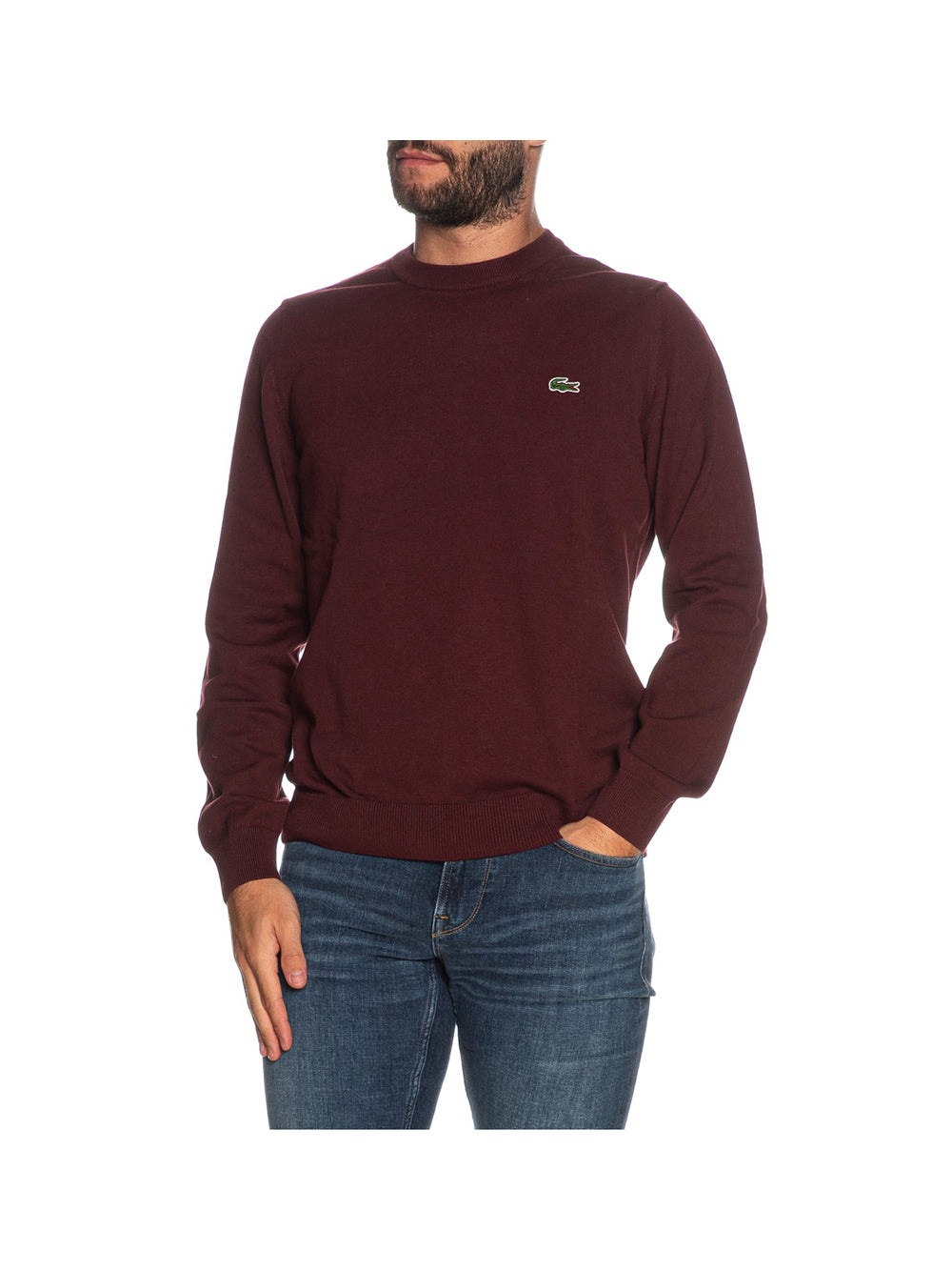 LACOSTE Lacoste Maglia Uomo Bordeaux - Rosso BORDEAUX