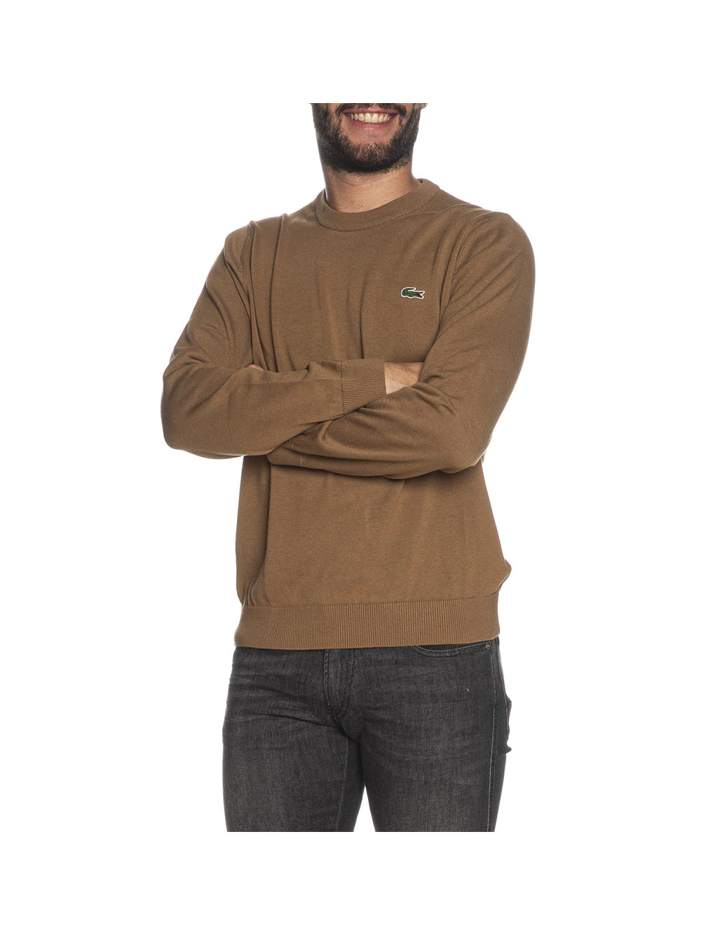 LACOSTE Lacoste Maglia Uomo Marrone Marrone