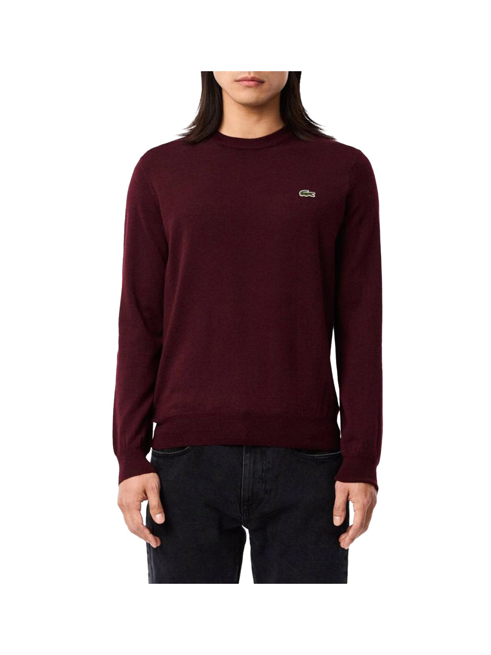 LACOSTE Lacoste Maglia Uomo Bordo' - Rosso BORDO'