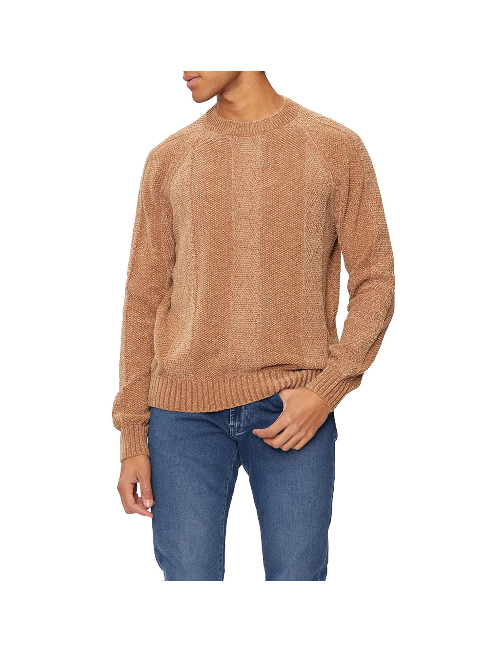 LIUJO JEANS UOMO Liu Jo Maglia Uomo Nuez - Marrone Nuez