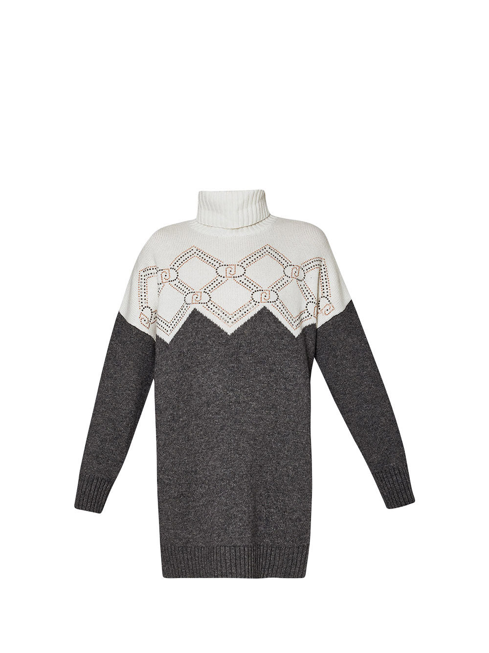 LIUJO SPORT Maxi Maglia Grigio Grigio