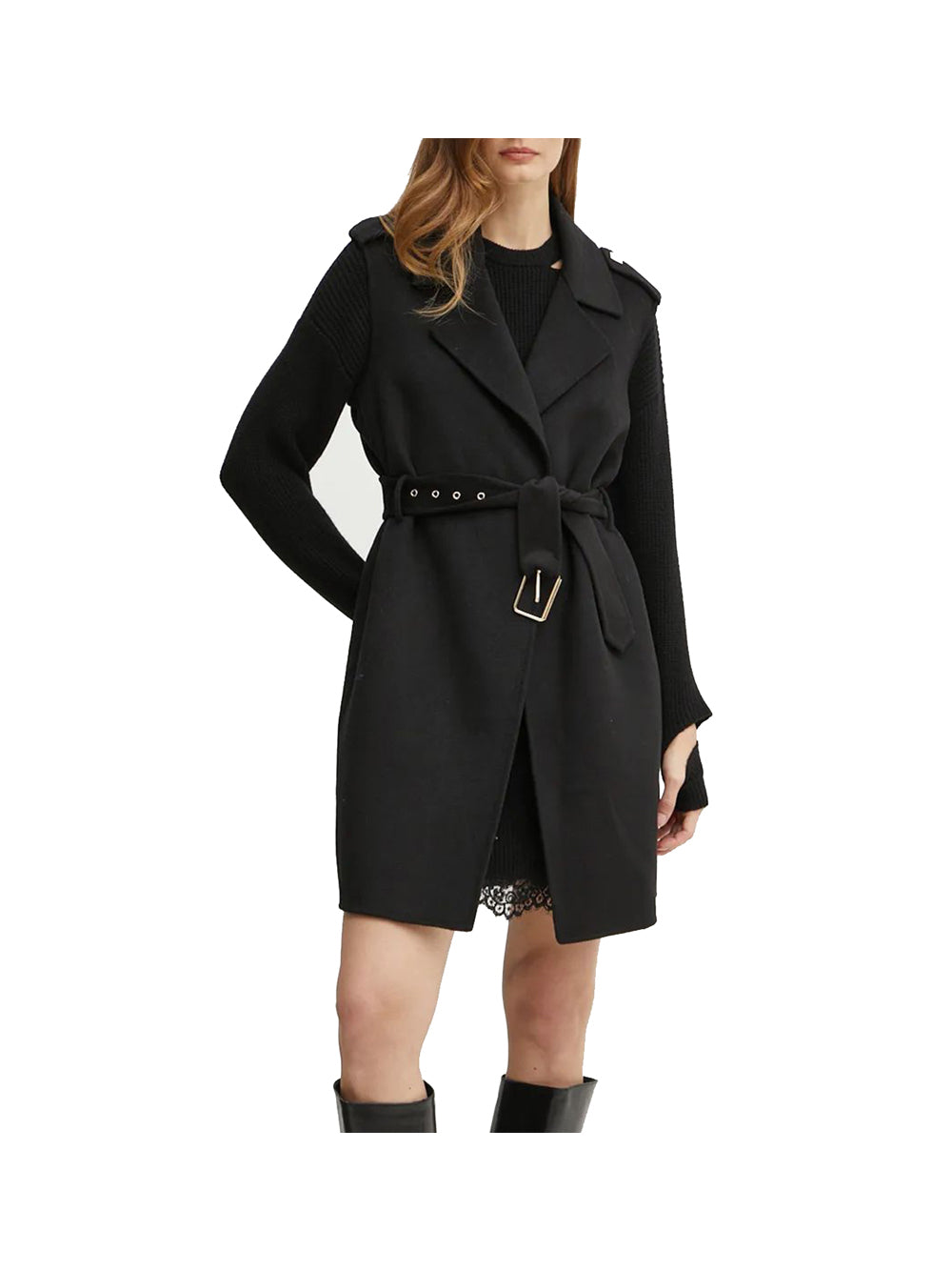 LIU.JO WHITE Liu Jo Gilet Donna Nero Nero