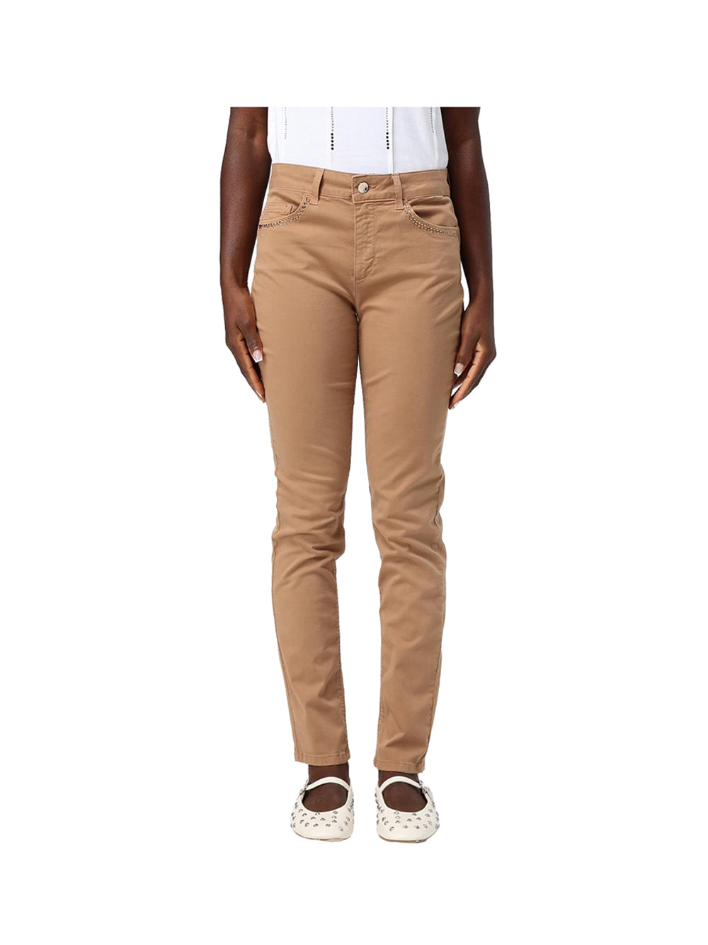 LIU.JO WHITE Liu Jo Pantalone Donna Beige Beige