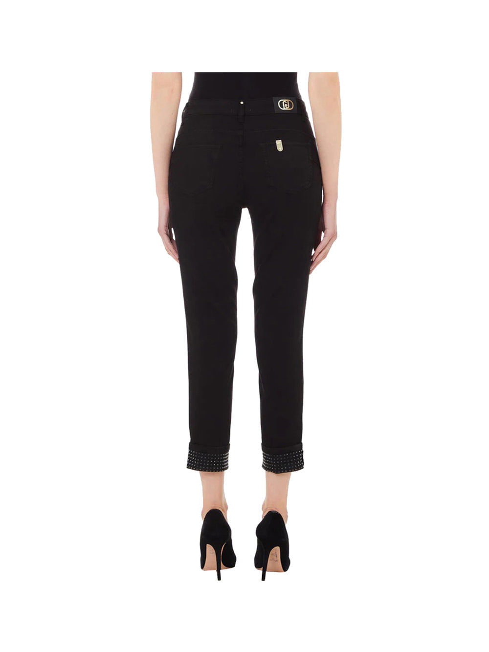 LIU.JO WHITE Liu Jo Pantalone Donna Nero Nero