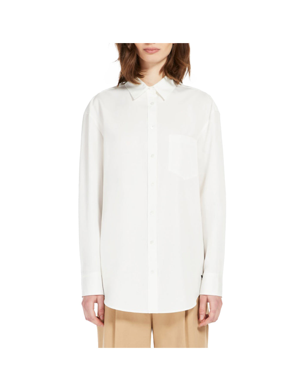 MAXMARA WEEKEND 2USCITA Max Mara Weekend Camicia Donna Bianco Bianco