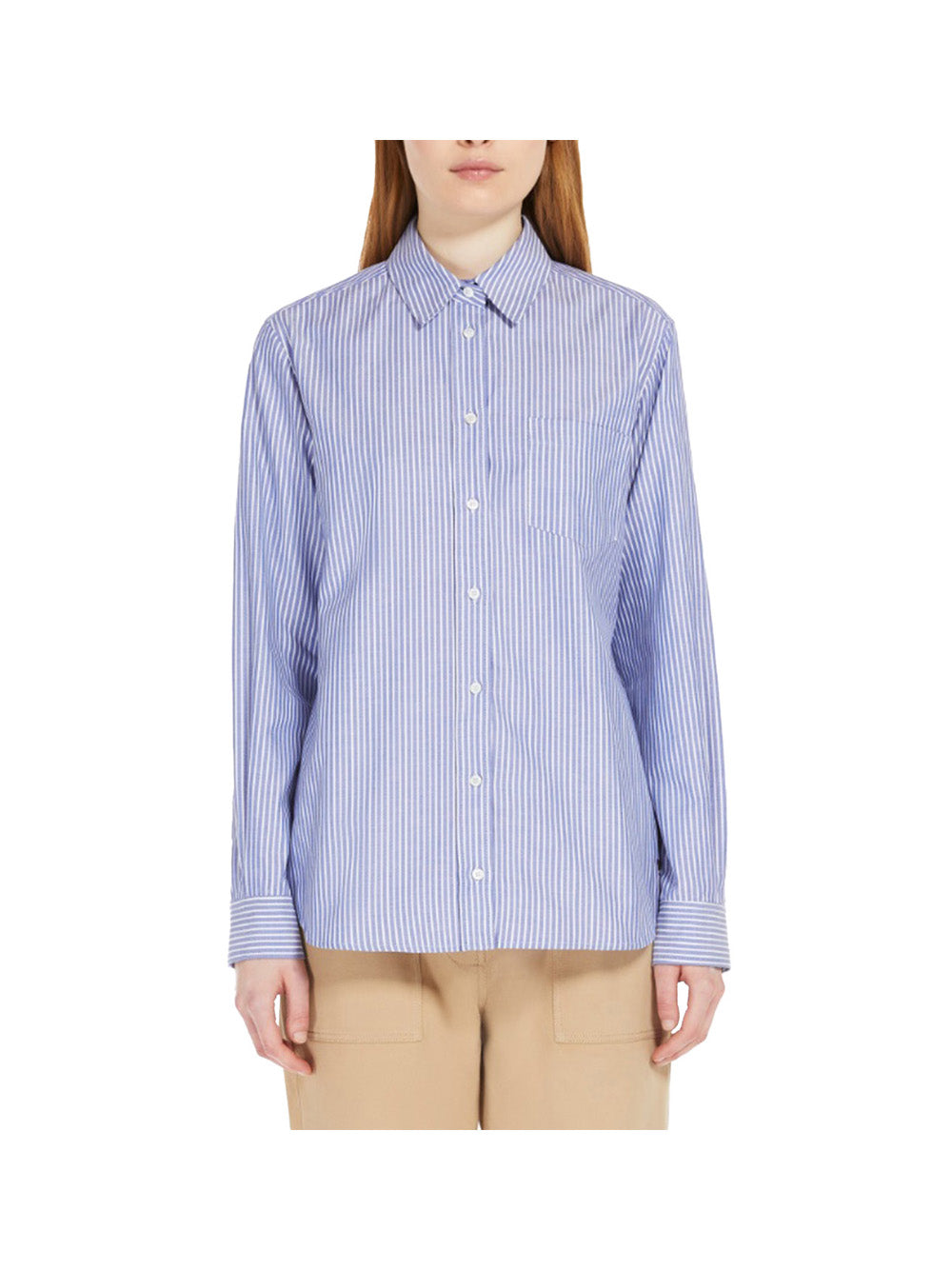MAXMARA WEEKEND 2USCITA Max Mara Weekend Camicia Donna Blu Blu