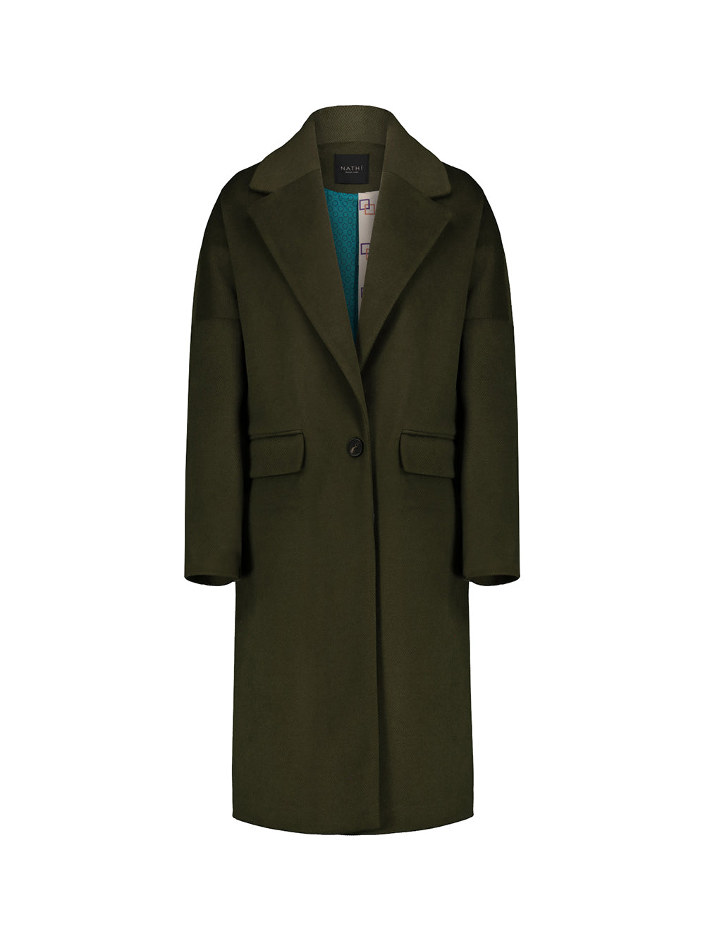 NATHI' LUXURY Nathi Luxury Cappotto Donna Verde Verde