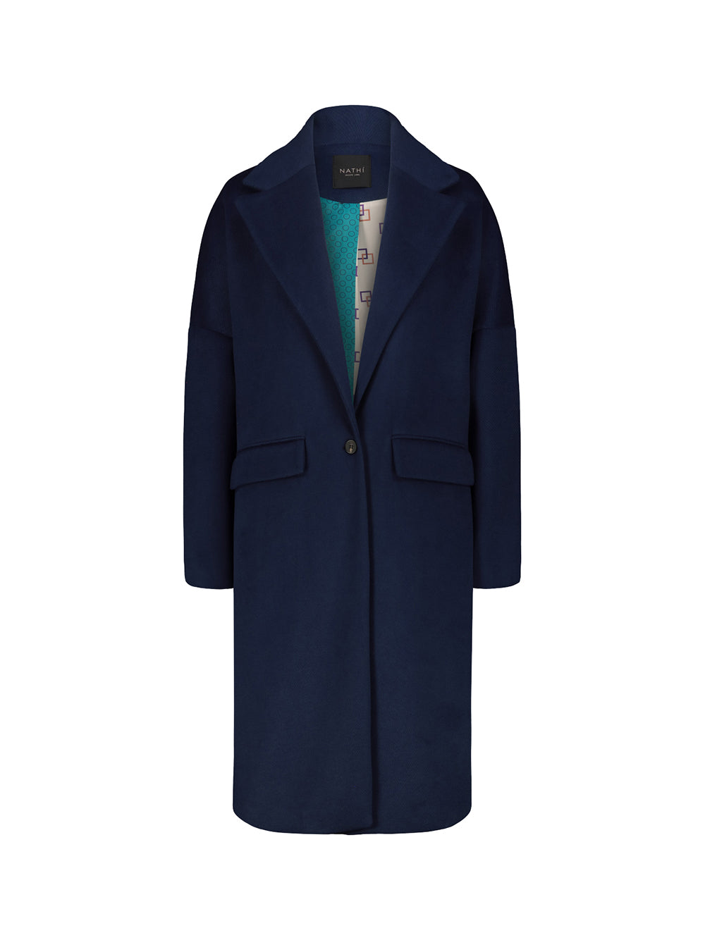 NATHI' LUXURY Nathi Luxury Cappotto Donna Blu Blu
