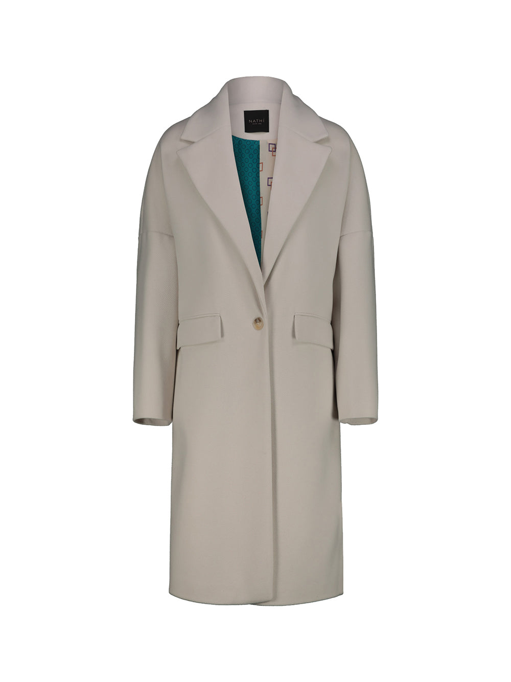 NATHI' LUXURY Nathi Luxury Cappotto Donna Panna - Bianco Panna