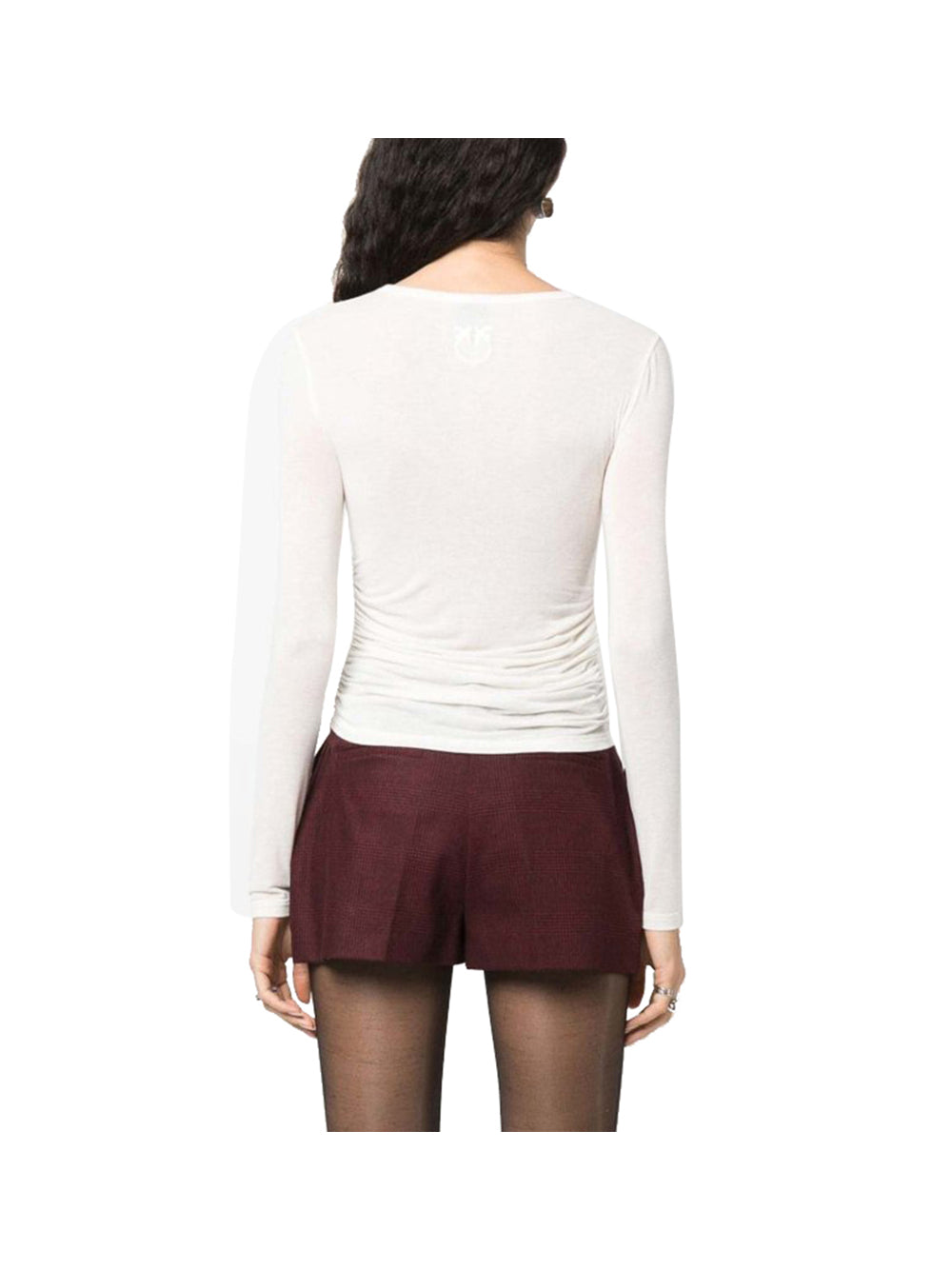 PINKO STC Maglia Donna - Bianco Bianco