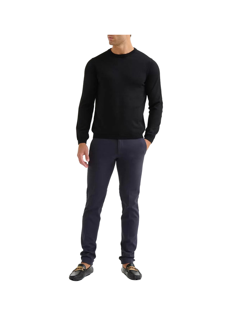 PRIMA CLASSE Alviero Martini Maglia Uomo Nero Nero