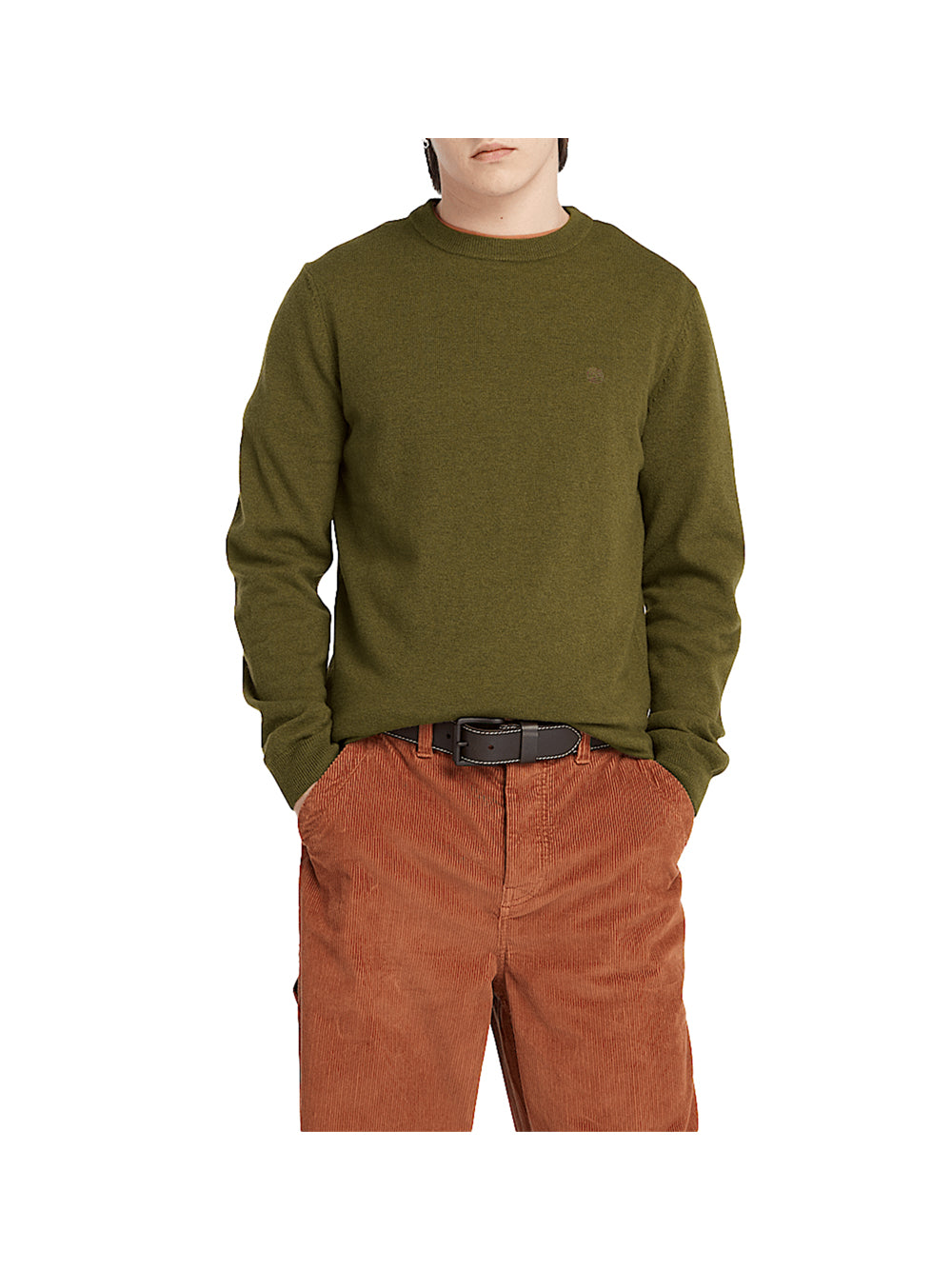 TIMBERLAND Timberland Maglia Uomo Olive - Verde Olive