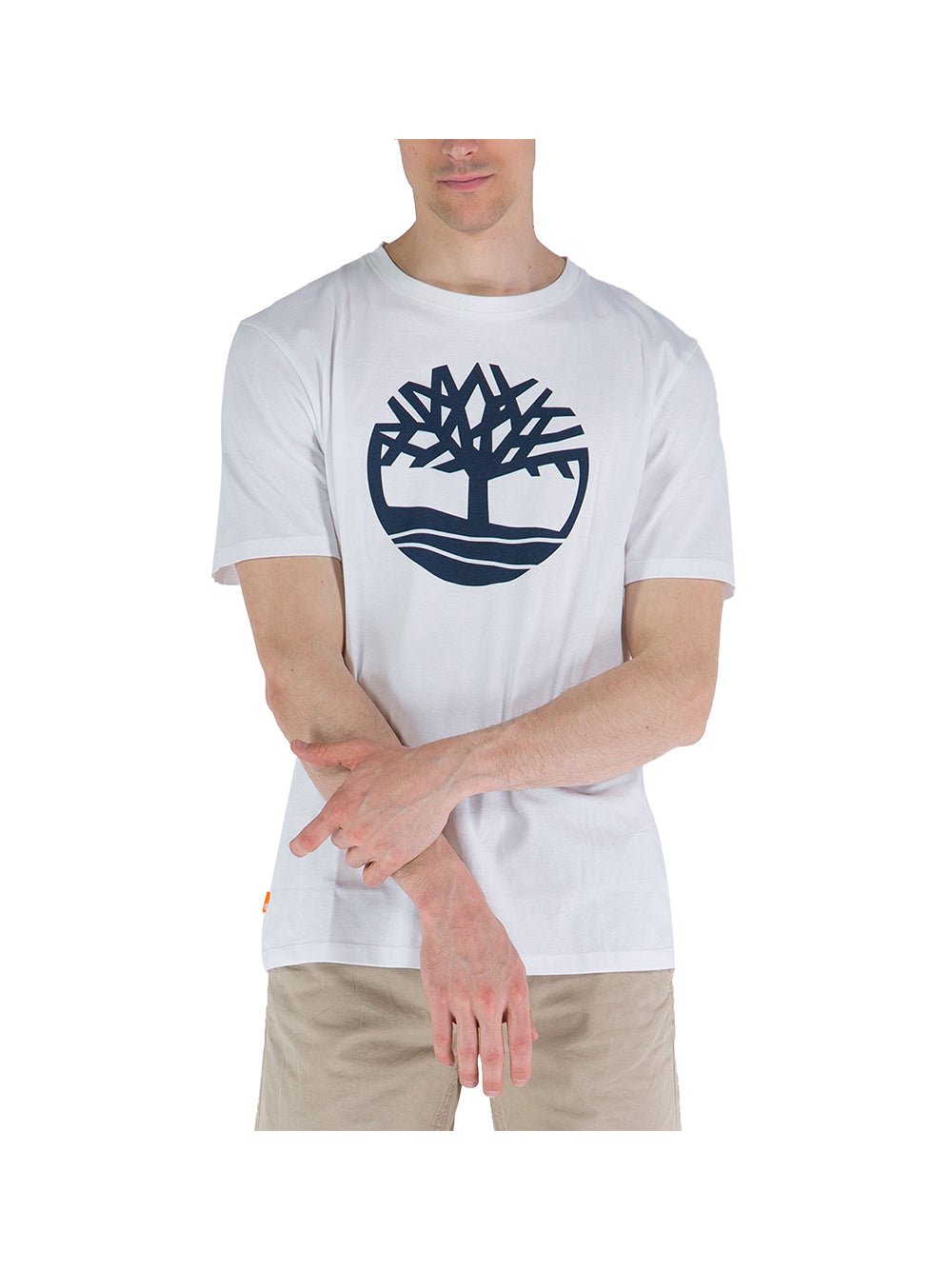 TIMBERLAND Timberland T-Shirt Uomo White - Bianco Bianco
