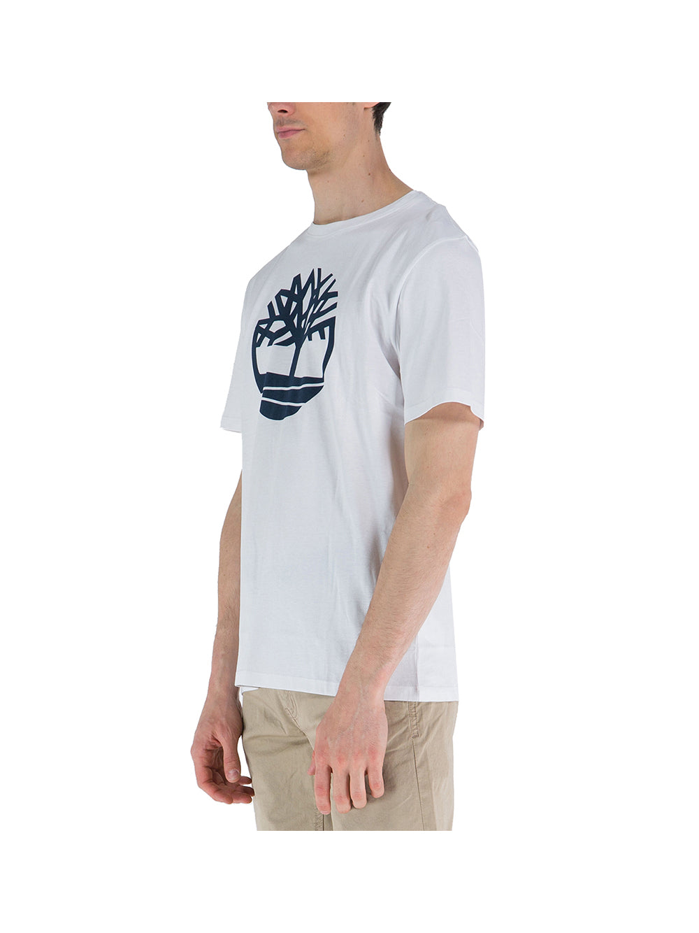 TIMBERLAND Timberland T-Shirt Uomo White - Bianco Bianco