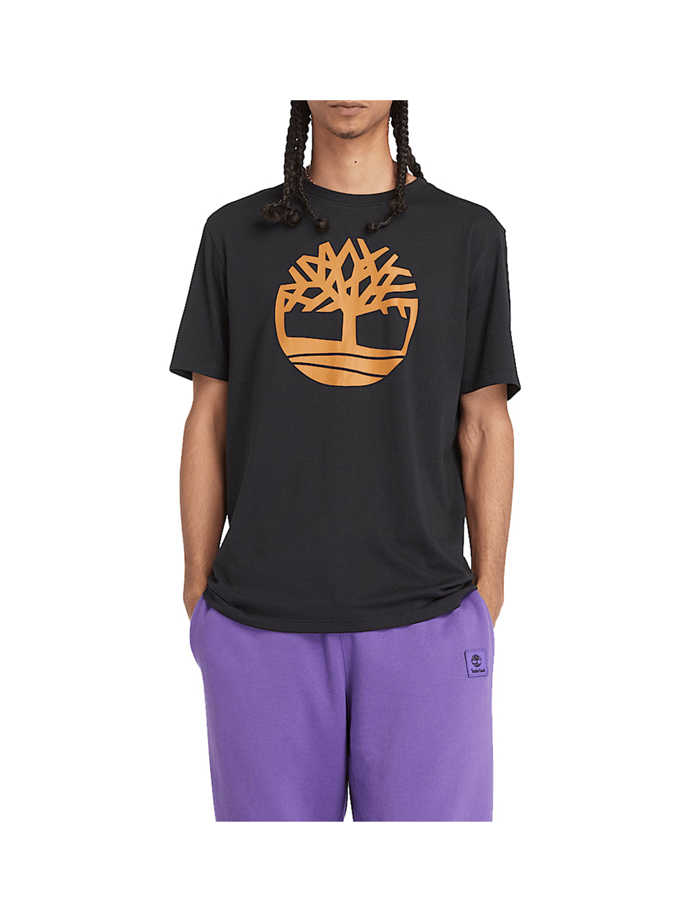TIMBERLAND Timberland T-Shirt Uomo Nero Nero