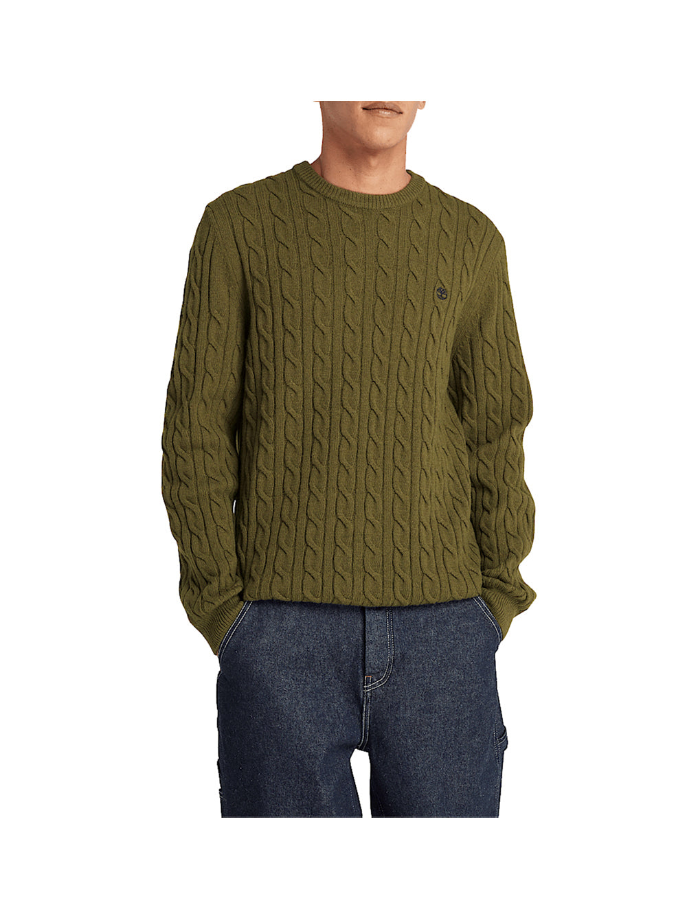 TIMBERLAND Timberland Maglia Uomo Olive - Verde Olive