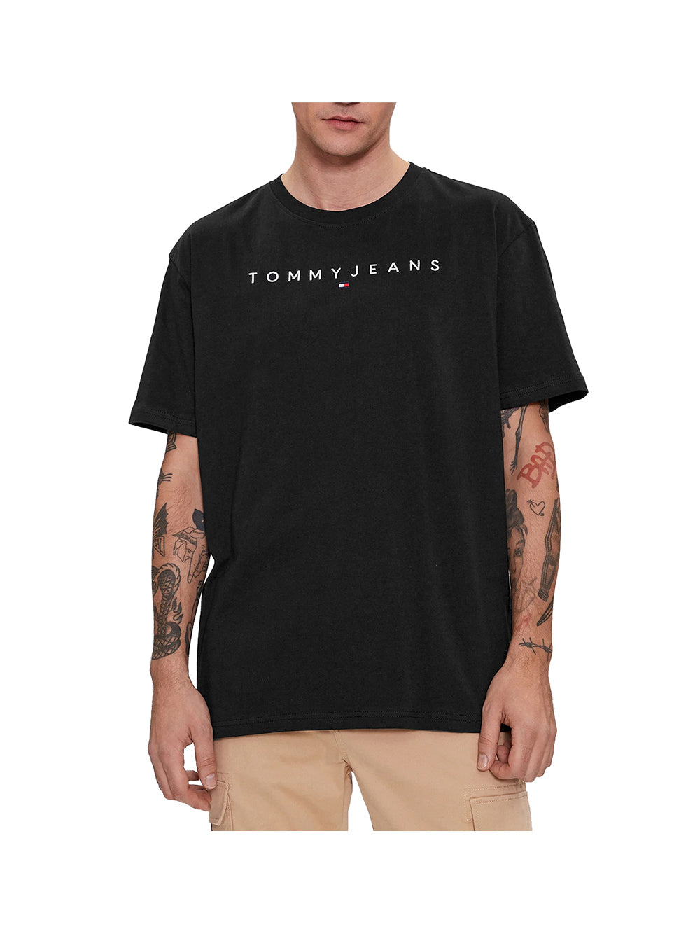 TOMMY JEANS 1USCITA Tommy Jeans T-Shirt Uomo Nero Nero