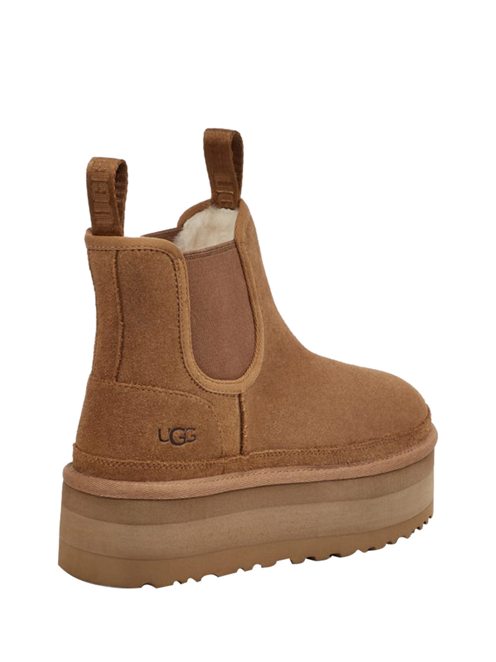 UGG Ugg Eskimo Boot Neumel Platform Chelsea Donna Beige Beige