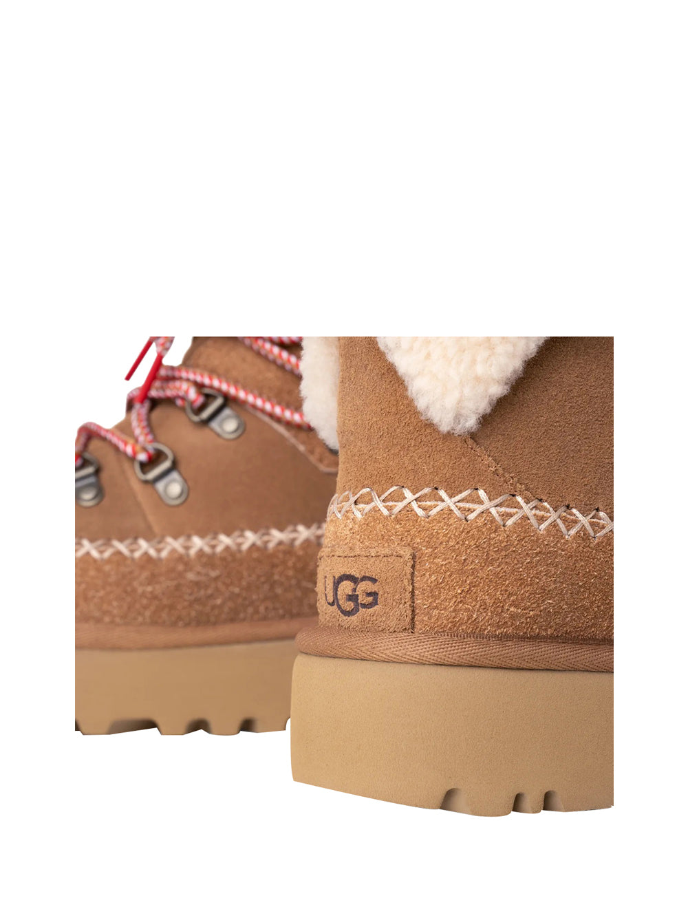 UGG Ugg Eskimo Boot Classic Alpine Lace-Up Donna Beige Beige