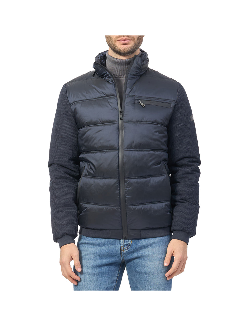 YES ZEE STC Yes Zee Giubbotto Uomo Navy - Blu NAVY