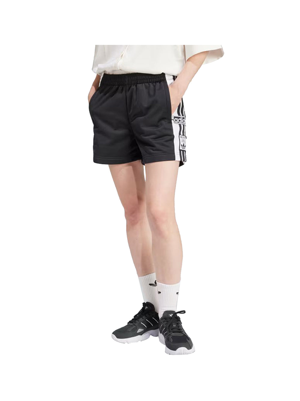 ADIDAS Adidas Short Donna Black - Nero BLACK