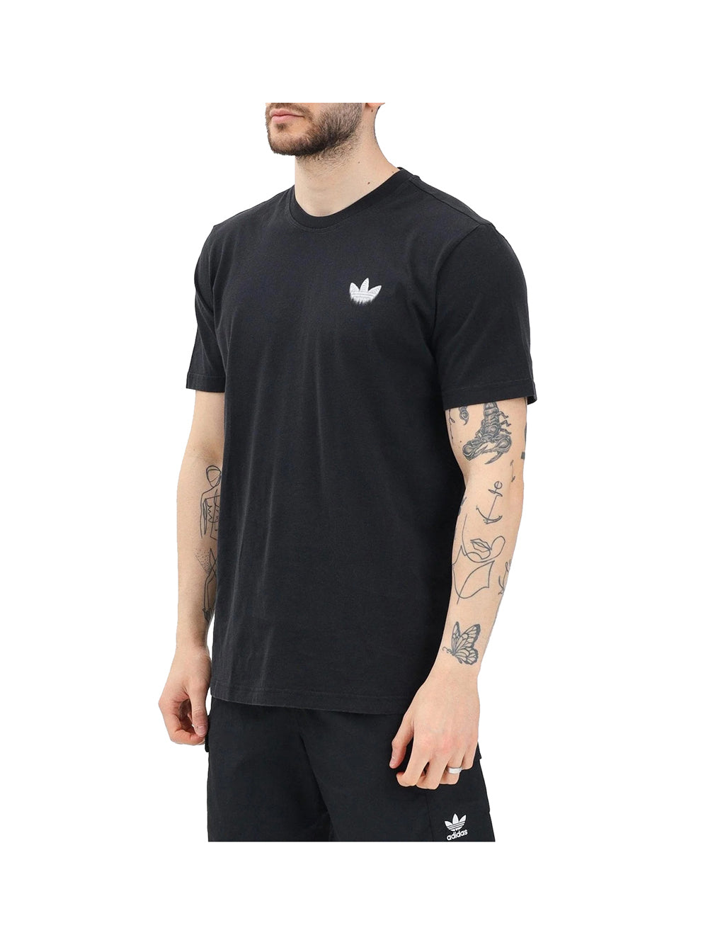 Only 1 uscita T-Shirt Basic Tinta Unita Salvia BLACK