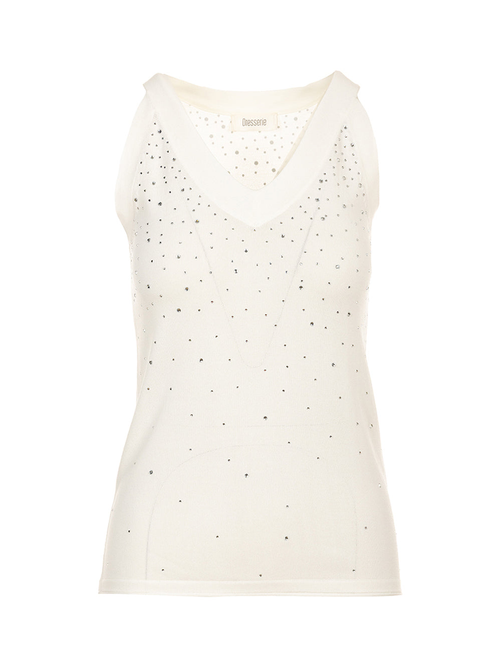 ANIS WHITE Anis White Conotta V Applicazioni Cristalli - Bianco Bianco