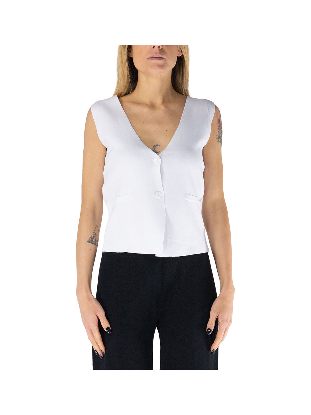 Only 1 uscita T-Shirt Basic Tinta Unita Salvia BLACK
