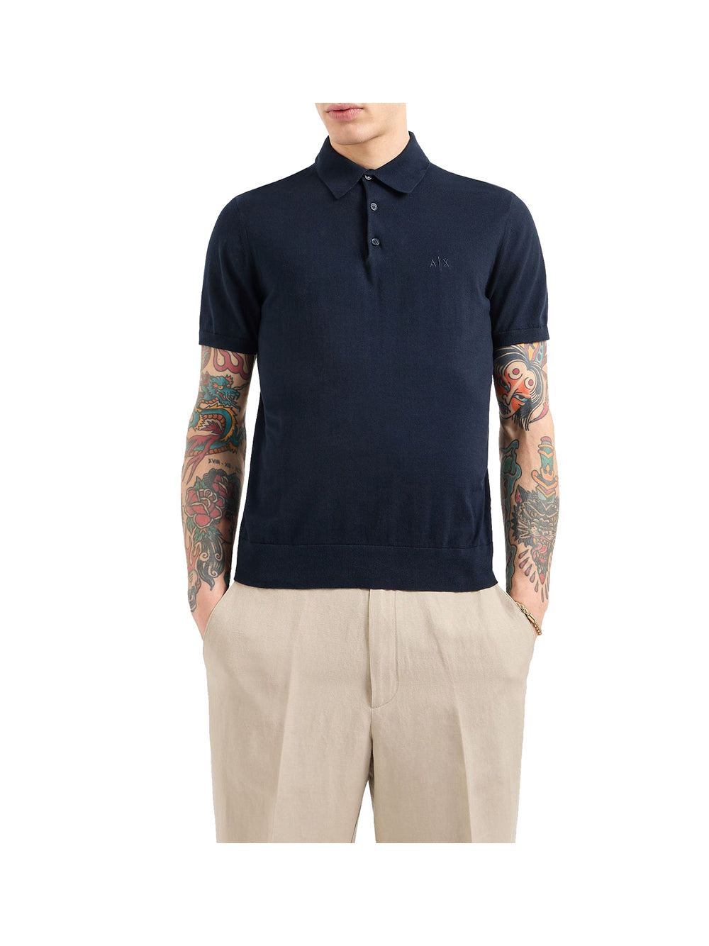 ARMANI EXCHANGE Armani Exchange Polo Uomo Navy - Blu NAVY