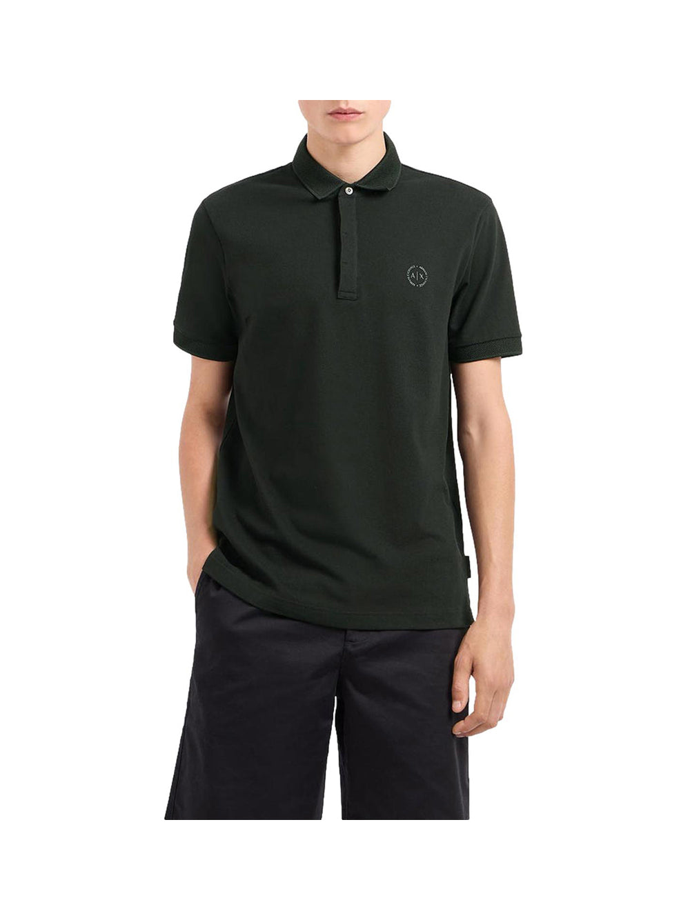 ARMANI EXCHANGE Armani Exchange Polo Uomo Verde Scuro - Verde Verde scuro