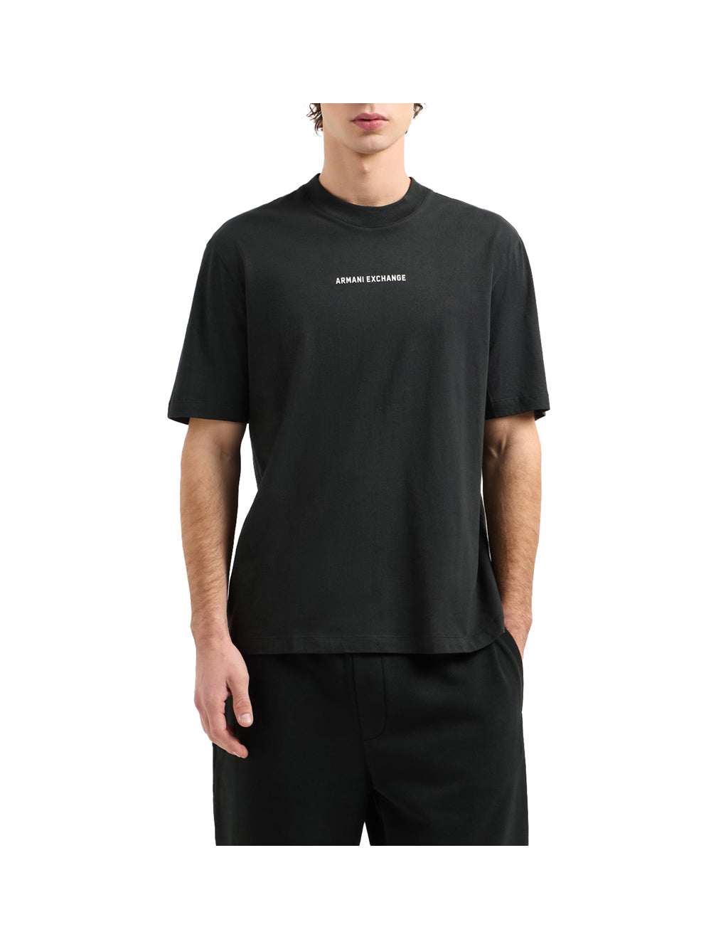 ARMANI EXCHANGE Armani Exchange T-Shirt Uomo Jet Set - Nero Jet Set