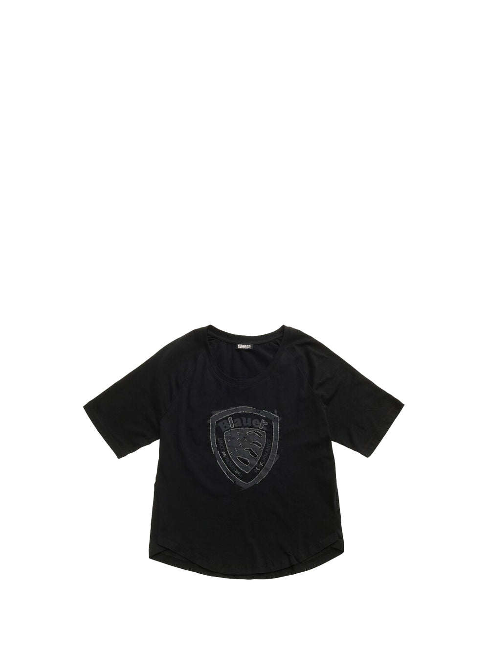 BLAUER Blauer T-Shirt Donna Nero Nero
