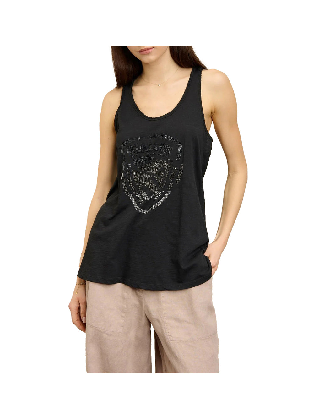 BLAUER Blauer Canotta Donna Nero Nero