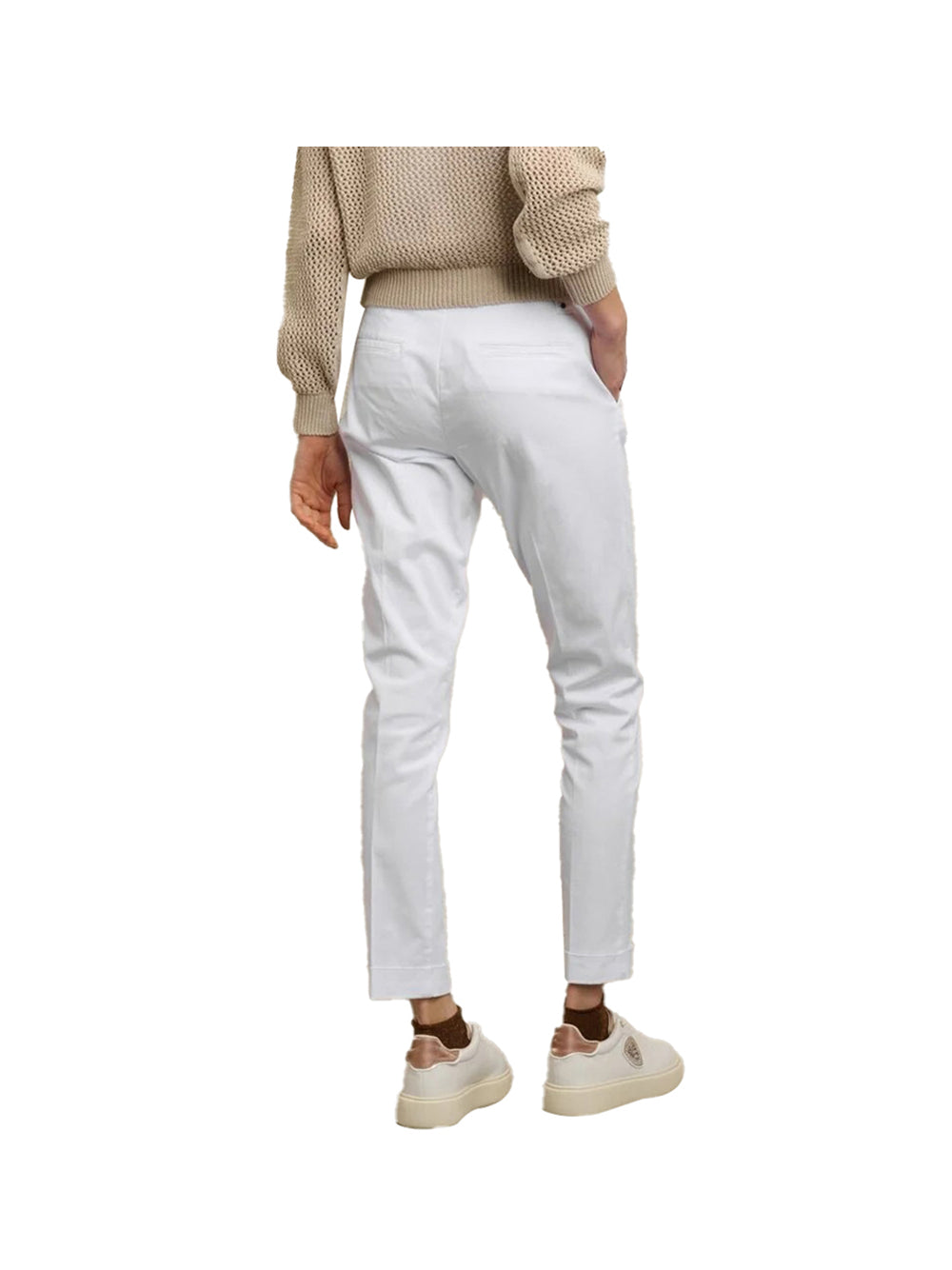 BLAUER Blauer Pantalone Donna Bianco Bianco