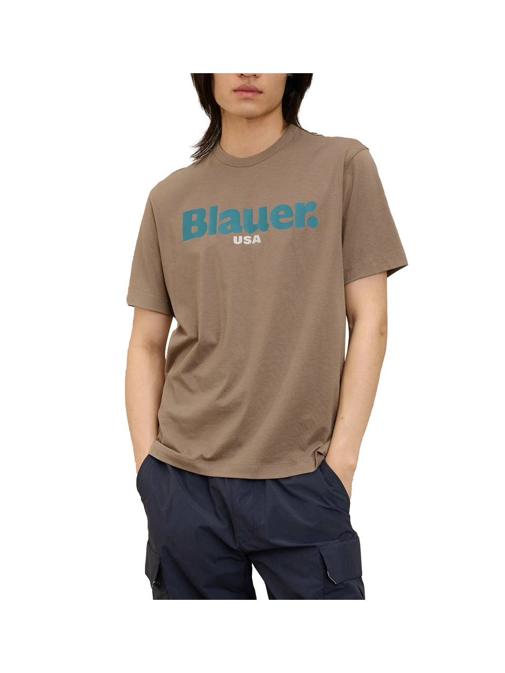BLAUER Blauer T-Shirt Uomo Beige Beige