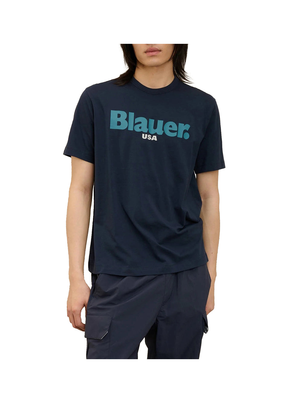 BLAUER Blauer T-Shirt Uomo Blu Blu