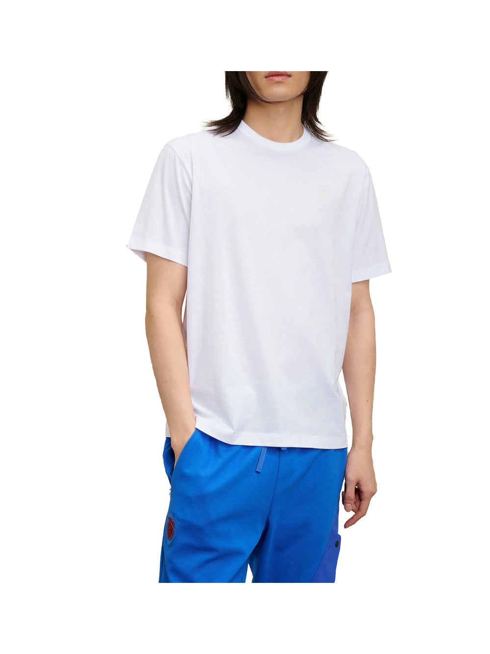 BLAUER Blauer T-Shirt Uomo Bianco Bianco