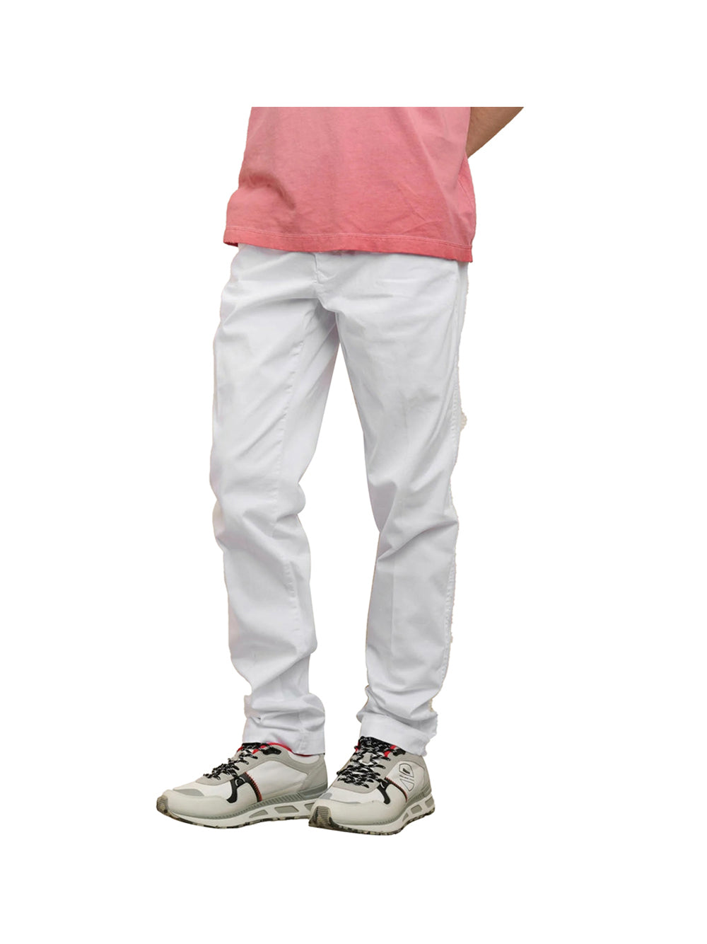 BLAUER Blauer Pantalone Uomo Bianco Bianco