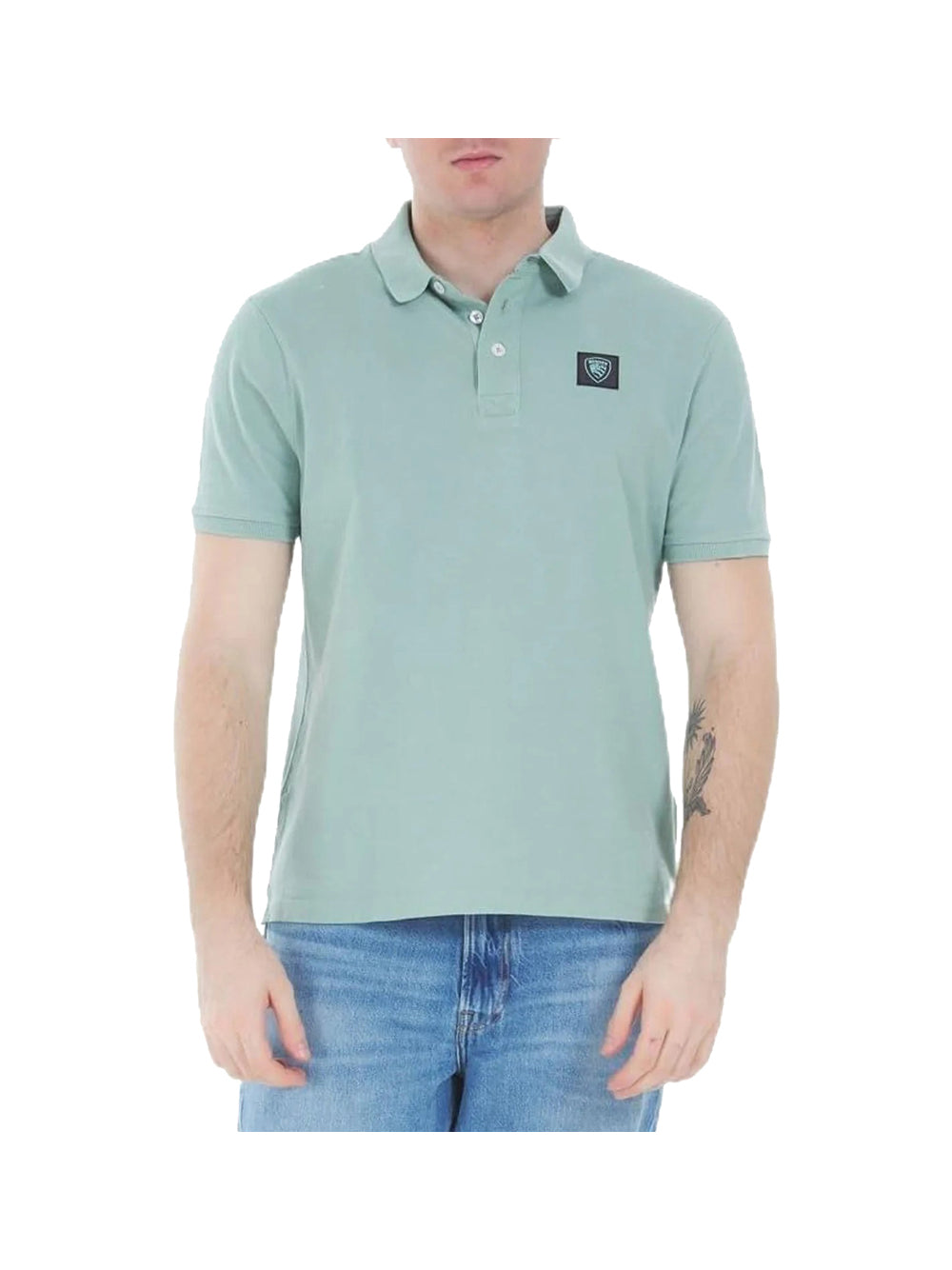 BLAUER Blauer Polo Uomo Menta - Turchese MENTA