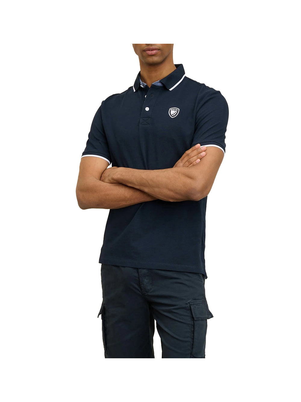 BLAUER Blauer Polo Uomo Blu Blu