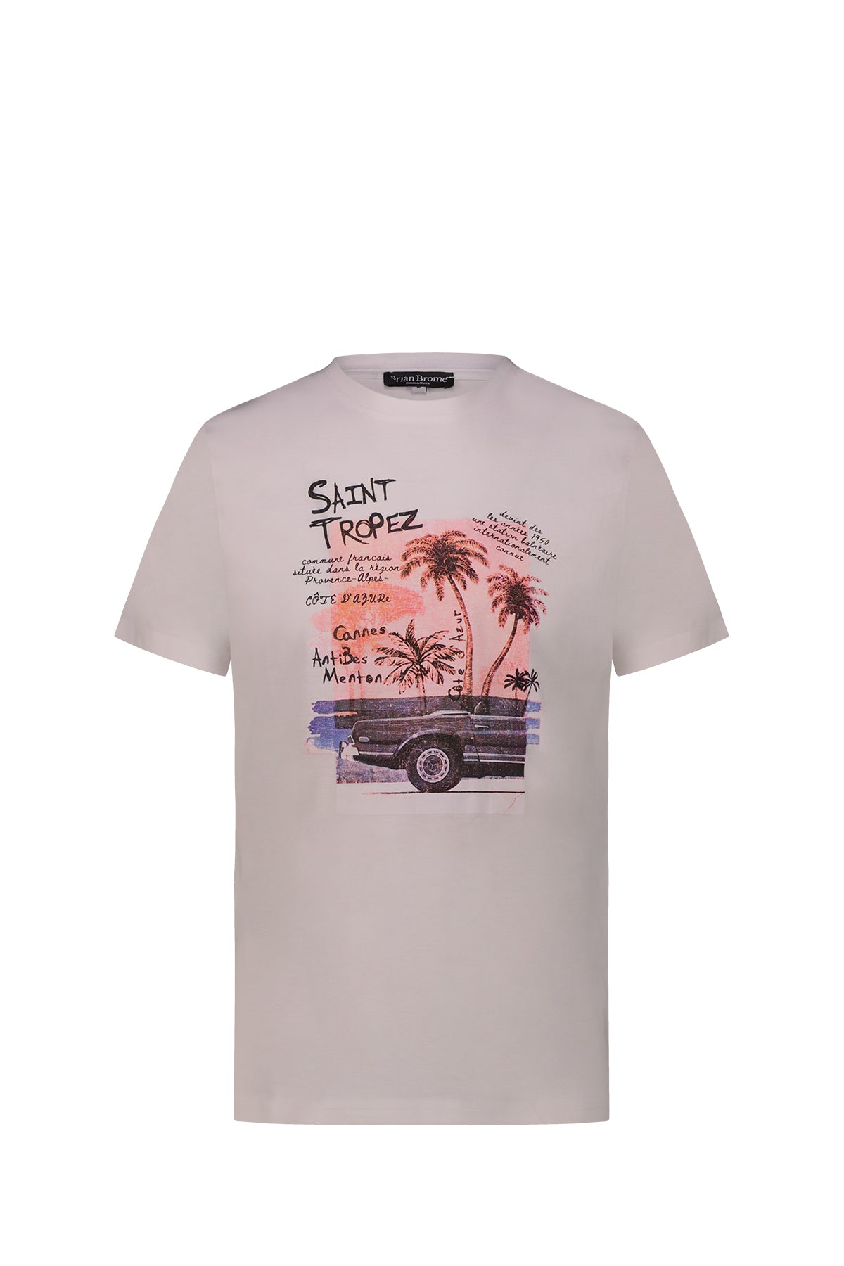 BRIAN BROME Brian Brome T-Shirt Uomo White - Bianco WHITE