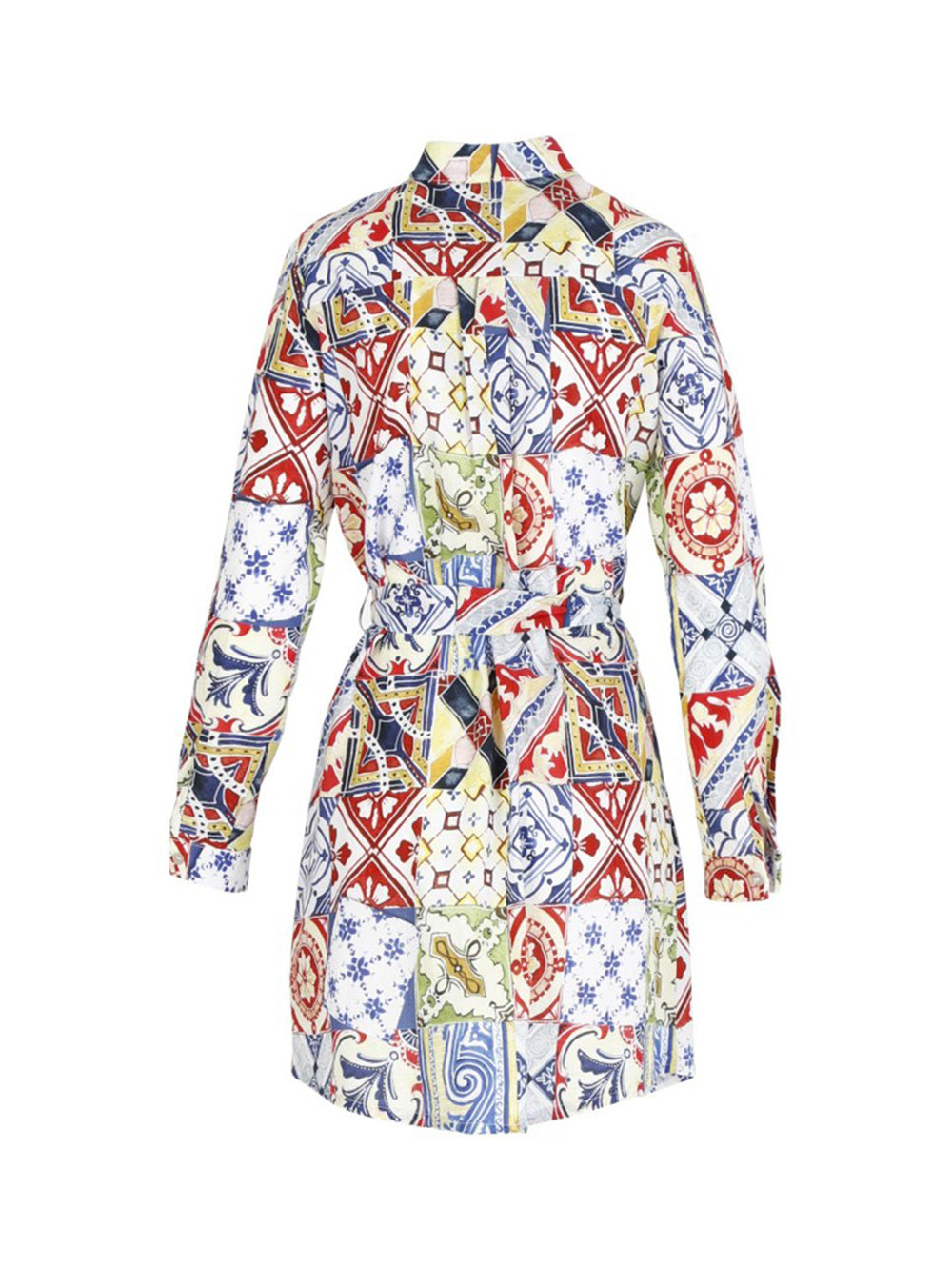 CAFE' NOIR STC Cafè Noir Camicia Donna Maiolica - Multicolore Maiolica
