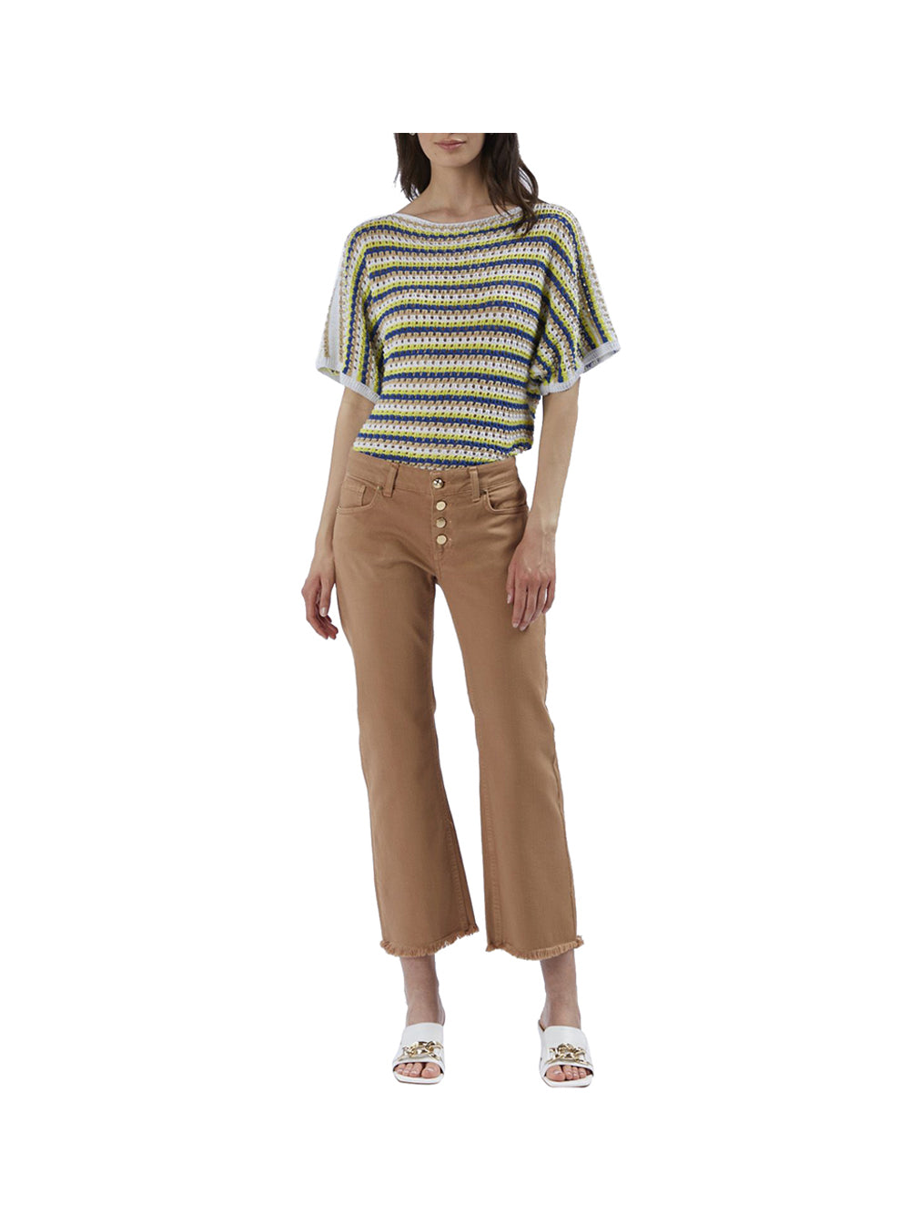 CAFE' NOIR STC Cafè Noir Jeans Donna Ginger - Marrone GINGER