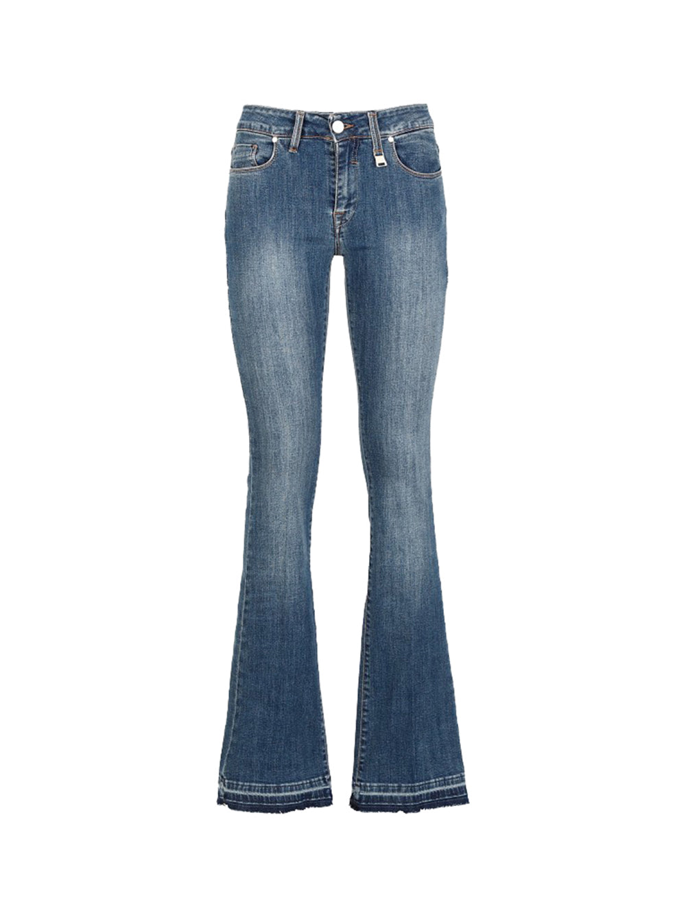 CAFE' NOIR STC Cafè Noir Jeans Donna Blu Medio Chiaro - Blu Blu Medio Chiaro