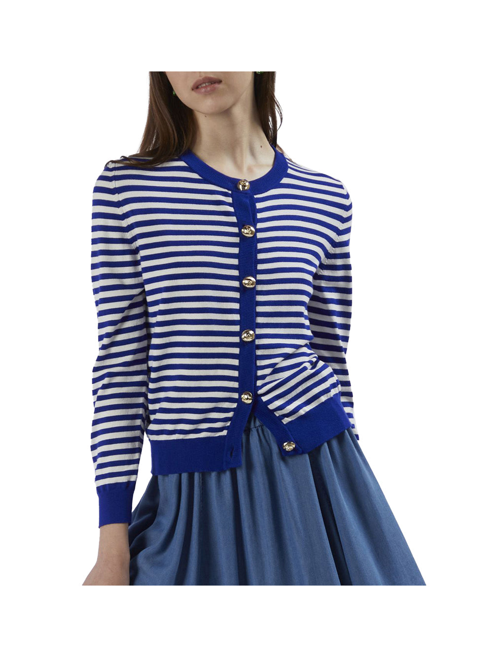CAFE' NOIR STC Cafè Noir Cardigan Donna Blu Blu