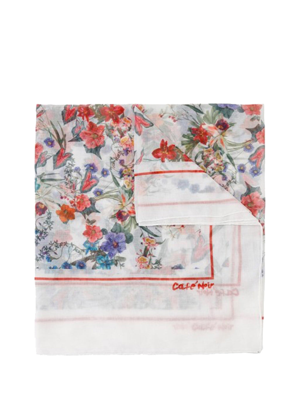 CAFE' NOIR STC Cafè Noir Foulard Stampa Fiore - Multicolor Fiorellino Bianco Multicolor