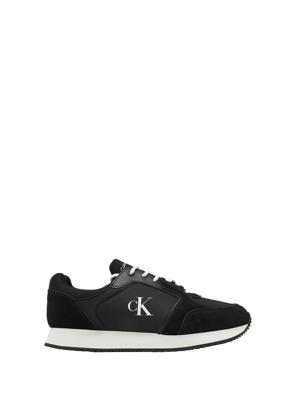 CALVIN CALZATURE 2USCITA Calvin Klein Sneakers Uomo Ck Black/bright White - Nero Ck Black/Bright White