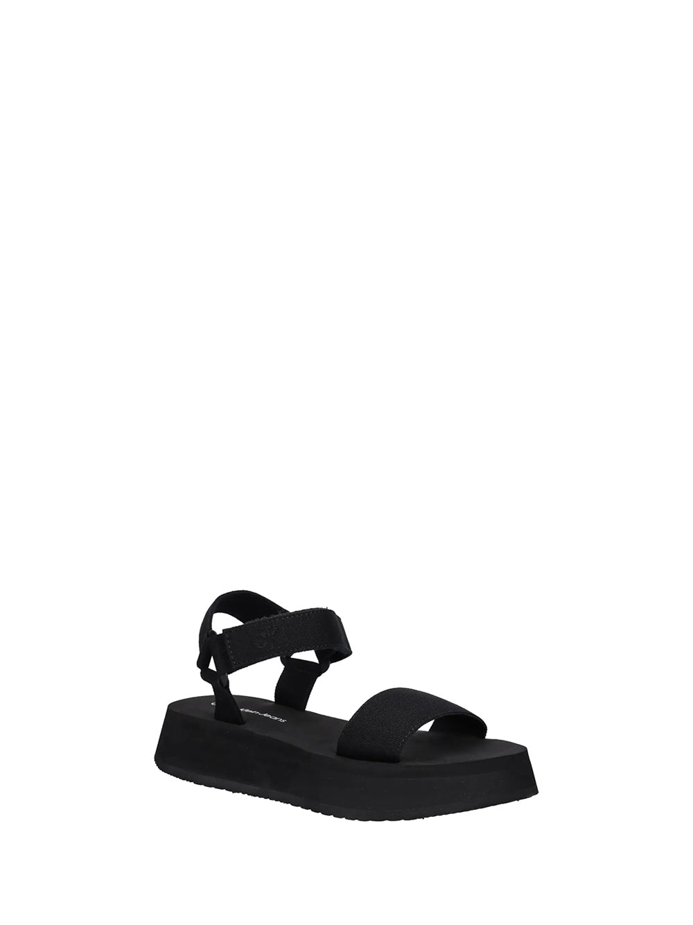 CALVIN CALZATURE 2USCITA Calvin Klein Sandalo Basso Donna Nero Nero