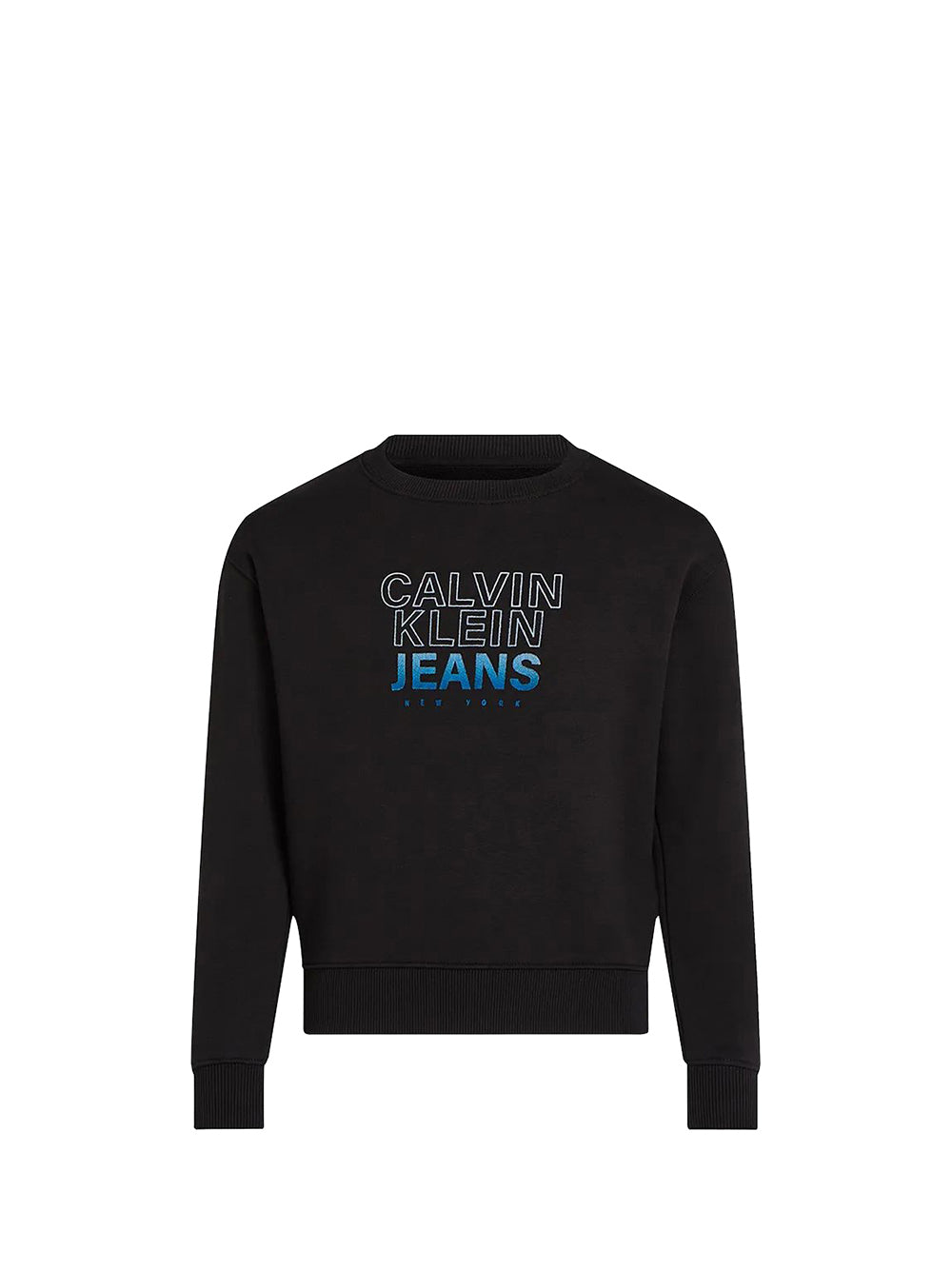 CALVIN2 1USCITA Calvin Klein Felpa Bambino Nero Nero